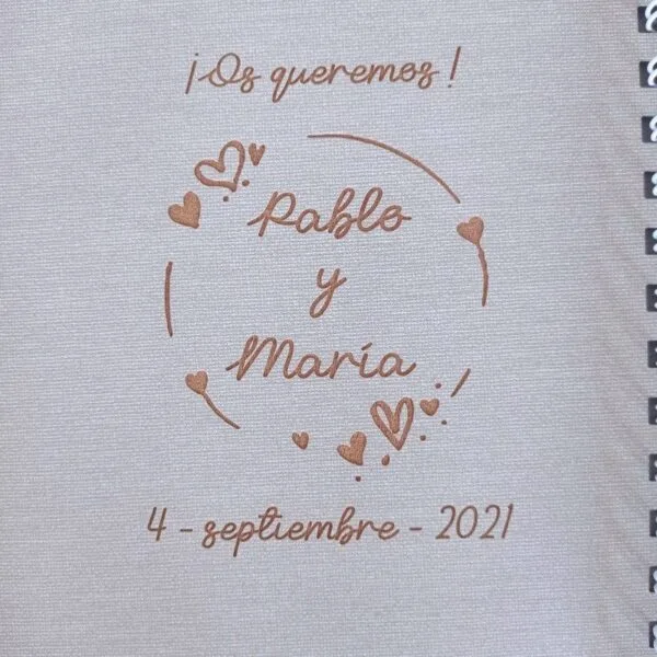 Dedicatoria interior