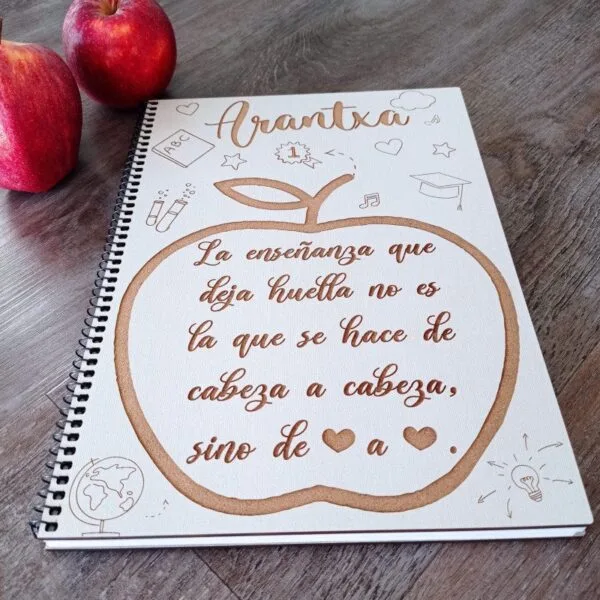 libreta manzana