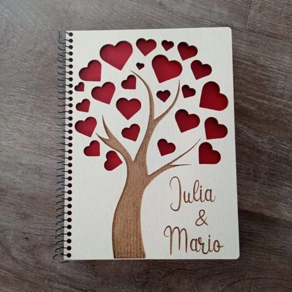 libreta San Valentín