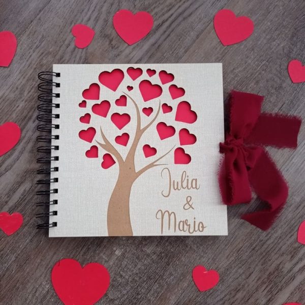 Álbum San Valentín árbol portada