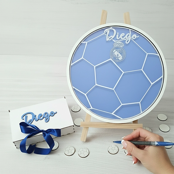 Cuadro de firmas balón