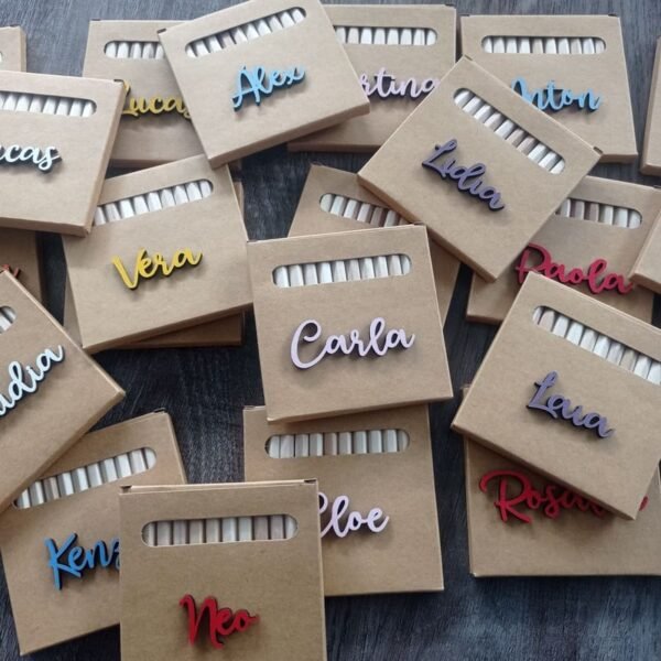 Estuche de lápices de colores personalizados