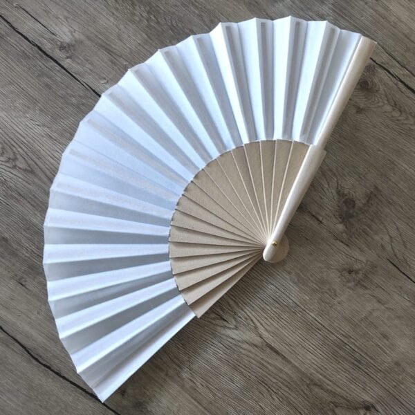 Abanico personalizado de madera estándar