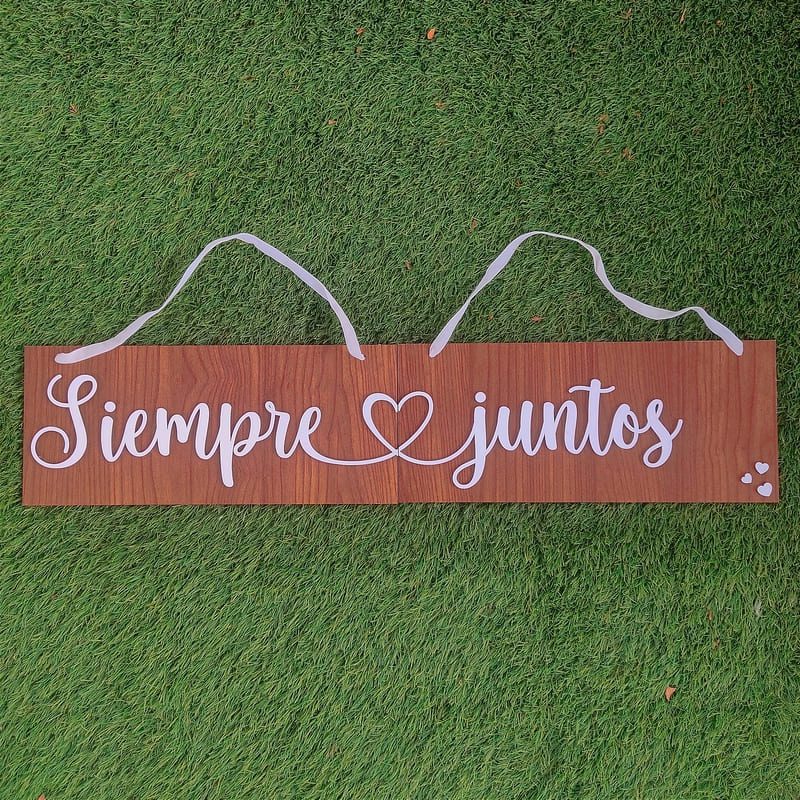 Carteles de siempre juntos (Pack de 2)