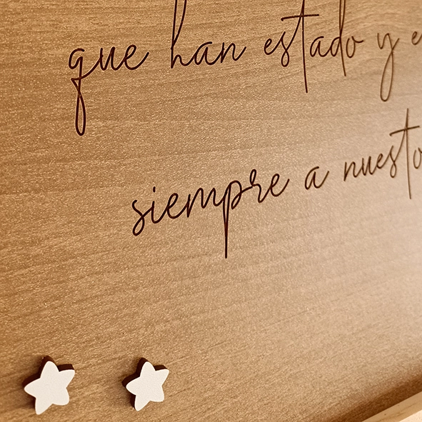 Cartel de seres queridos cielo Cartel de seres queridos cielo