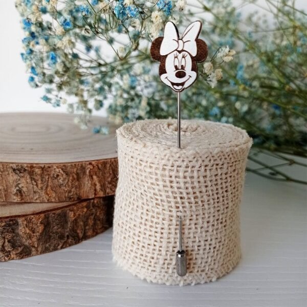 Alfiler de madera para boda Fantasía