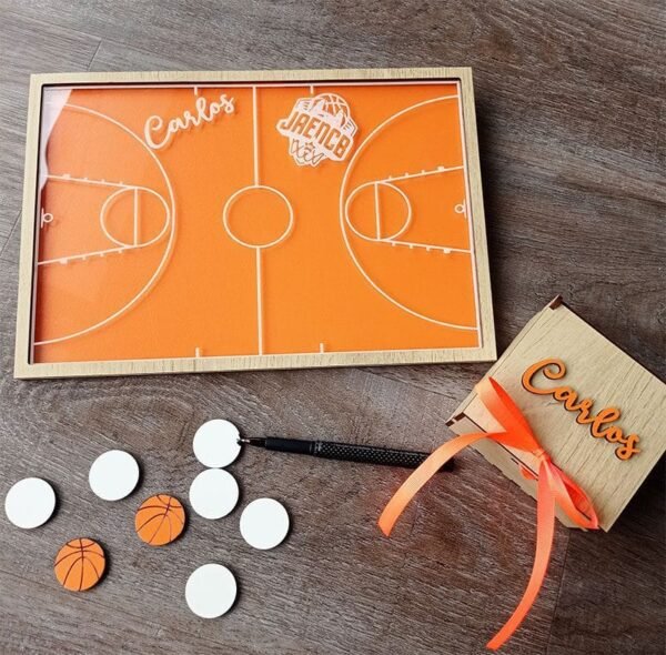 Cuadro de firmas campo de baloncesto