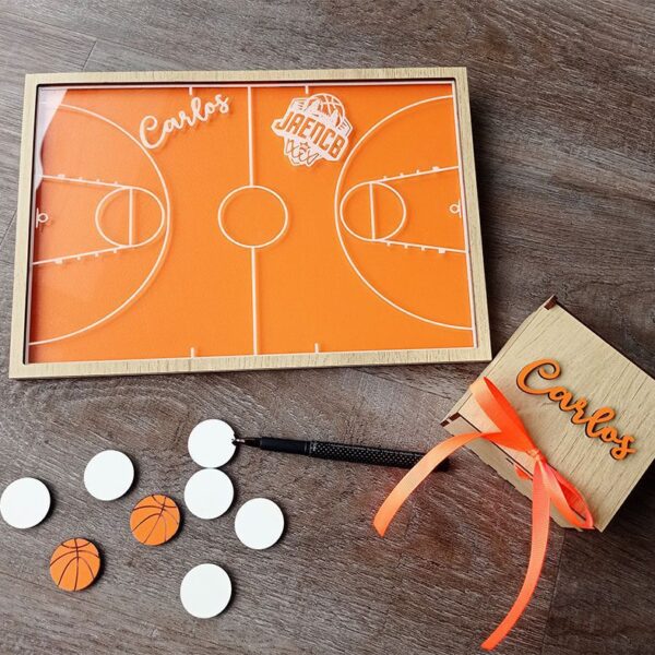 Cuadro de firmas campo de baloncesto