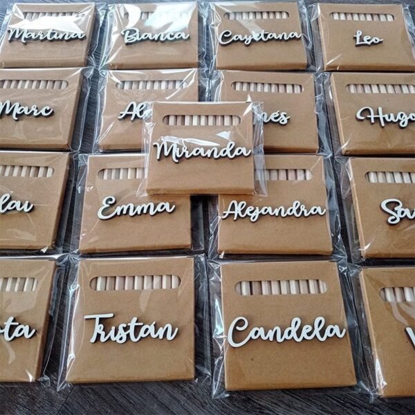 Estuche de lápices de colores personalizados