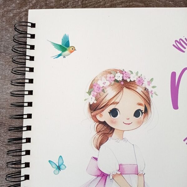 Libro de firmas Comunión niña