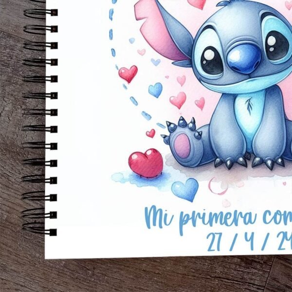 Libro de firmas Comunión Stitch