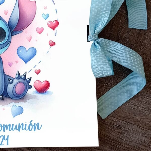 Libro de firmas Comunión Stitch