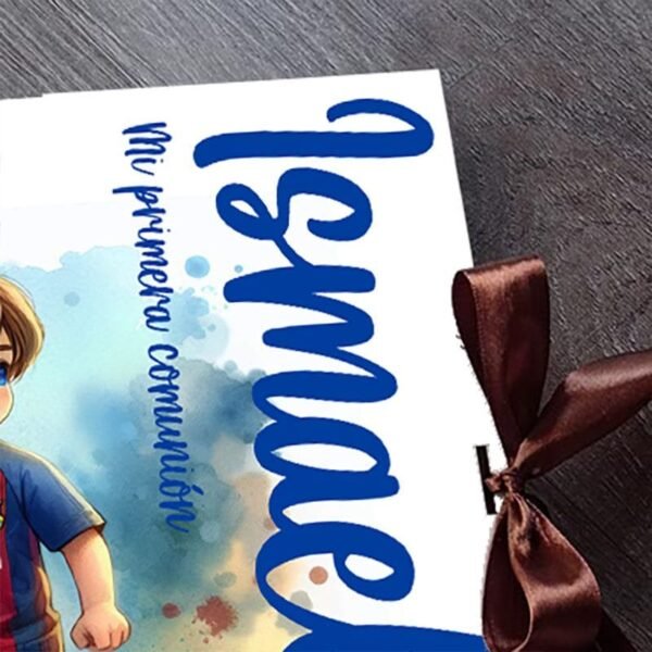 Libro de firmas Comunión fútbol 2