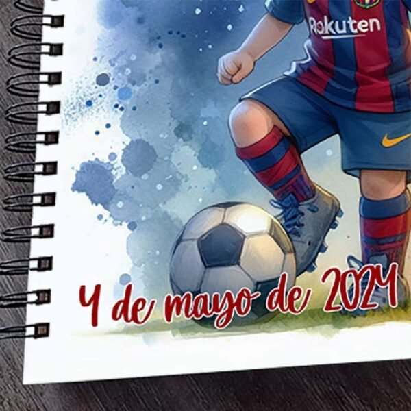 Libro de firmas Comunión fútbol 2