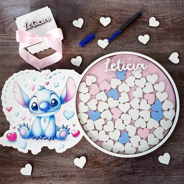 Cuadro de firmas personalizado Stitch