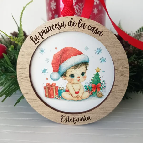 Bola Navidad Bebe