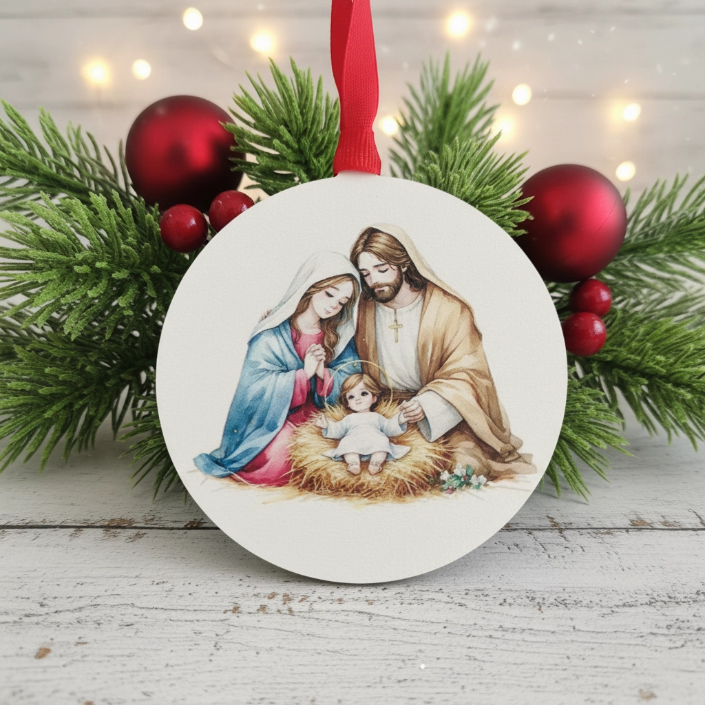 Bola Navidad color Colegio