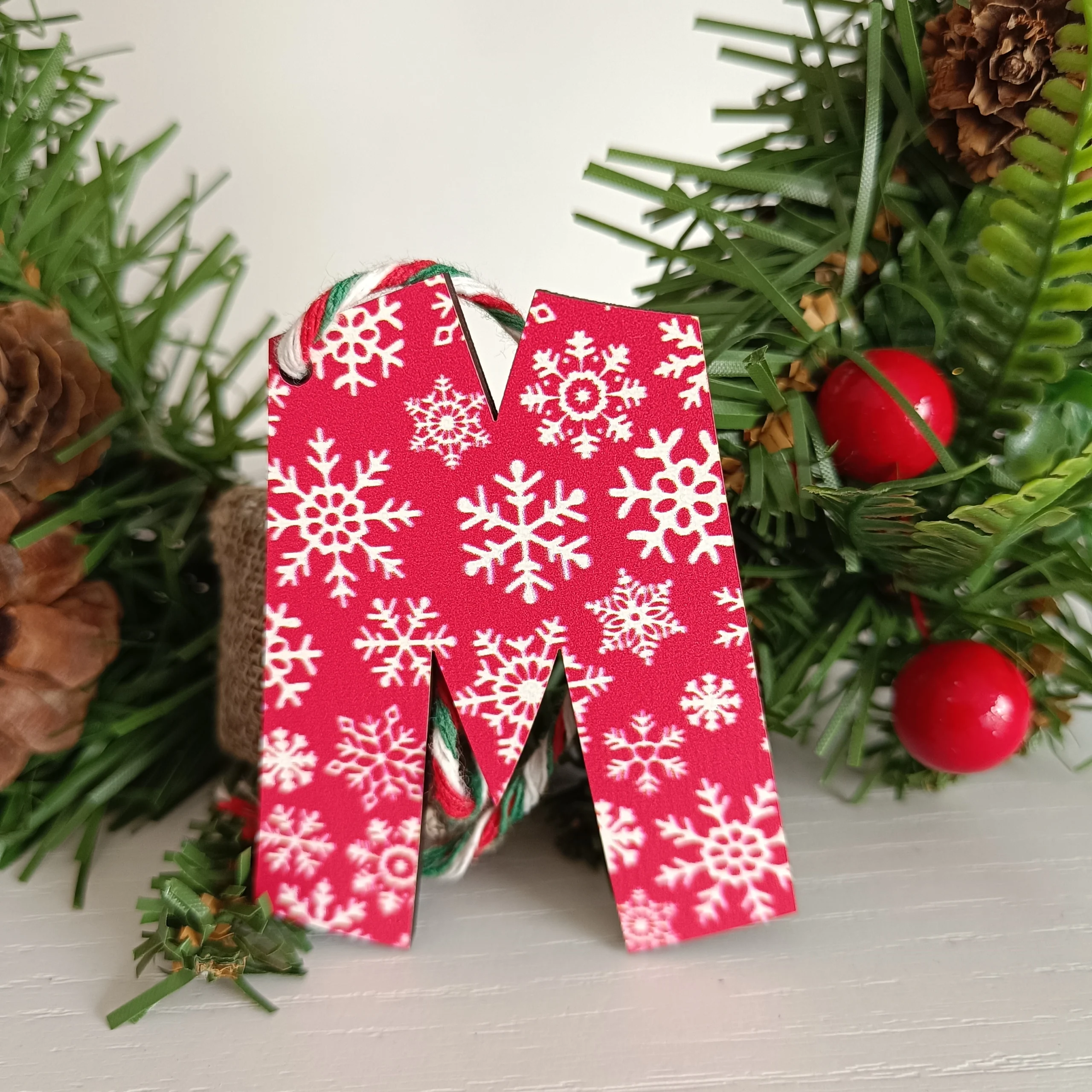 Colgante Navidad inicial Colegio