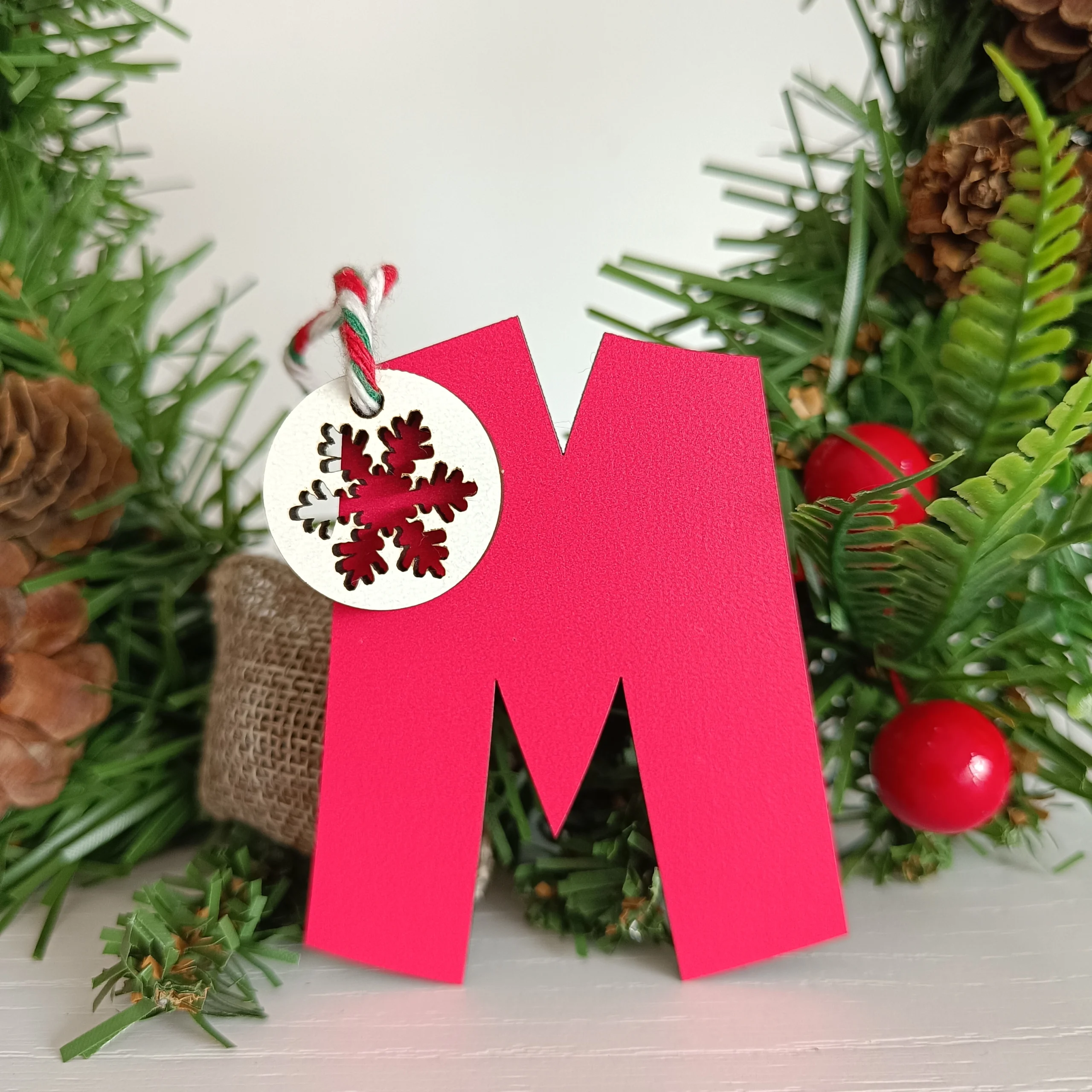 Colgante Navidad inicial Colegio