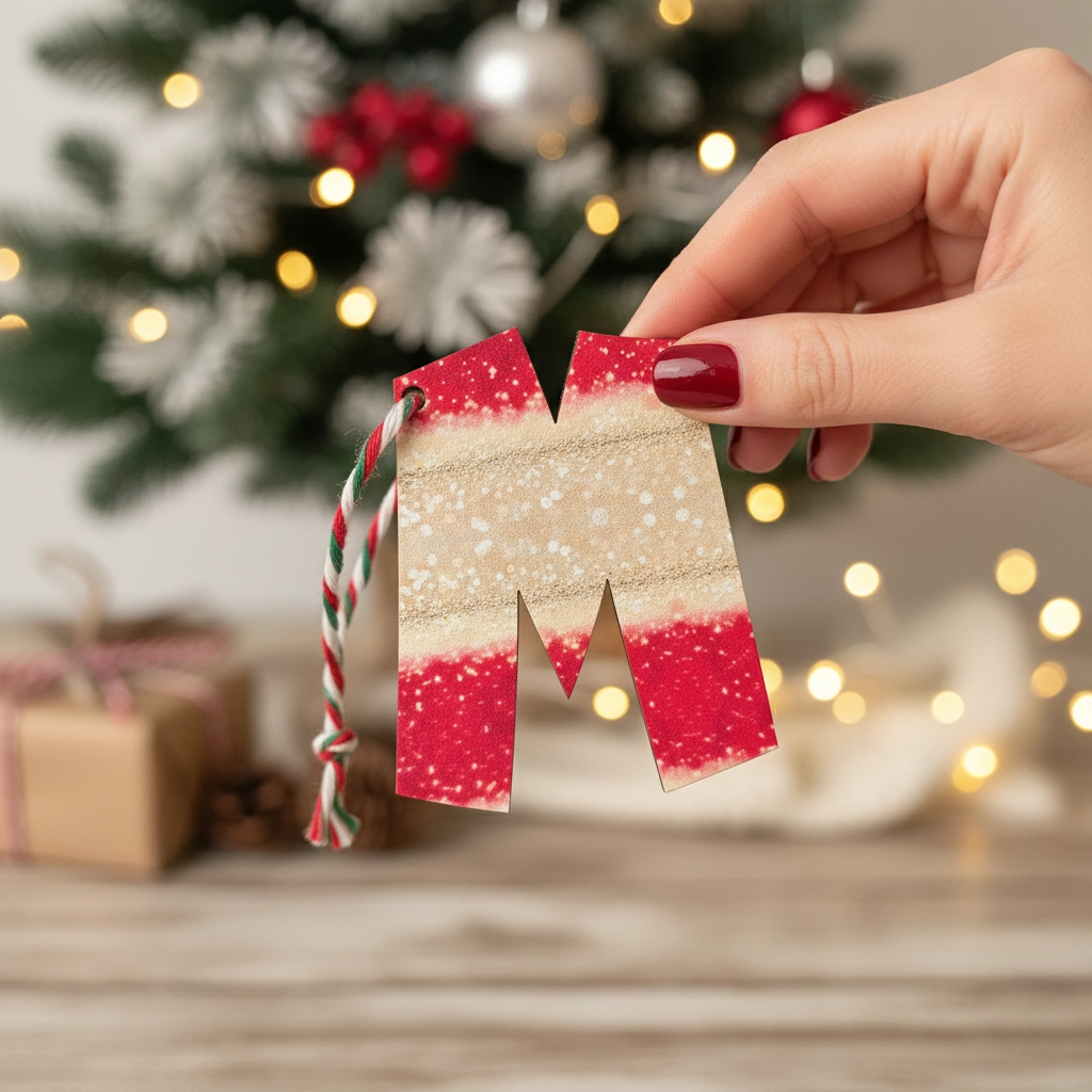 Colgante Navidad inicial Colegio