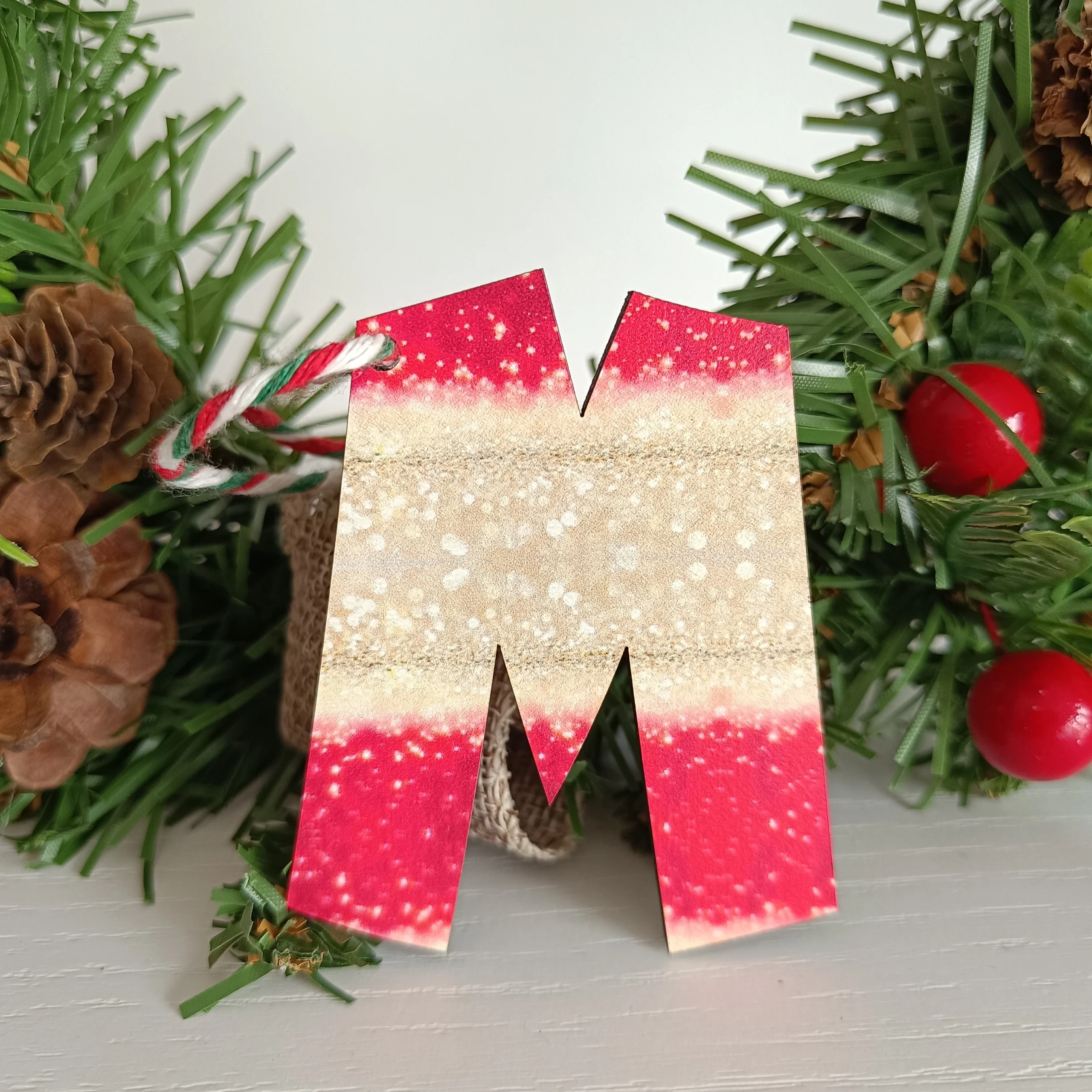 Colgante Navidad inicial Colegio