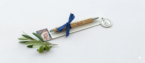 Bolígrafo personalizado de madera Cofradía