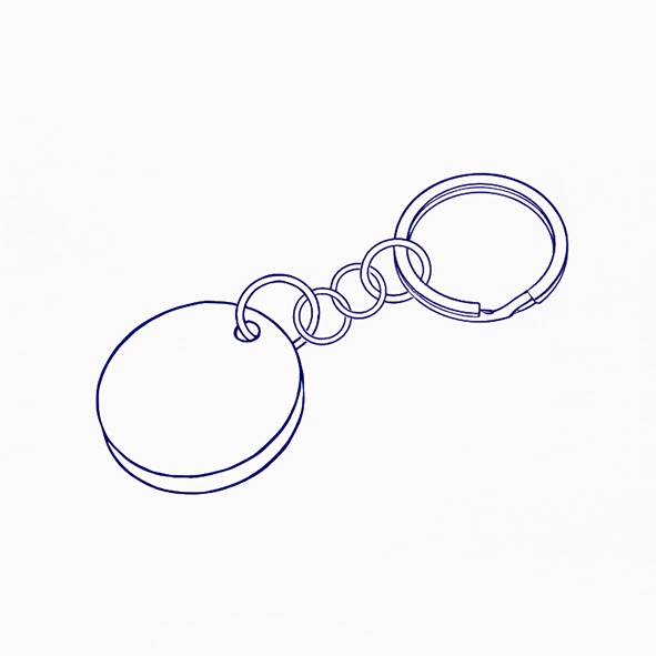 Iman anilla o llavero