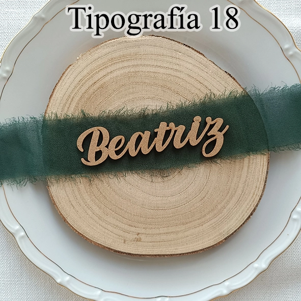 Tipografía 18